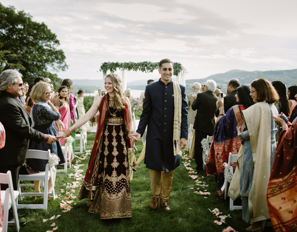 Indian wedding ceremony at boscobel house and gardens
